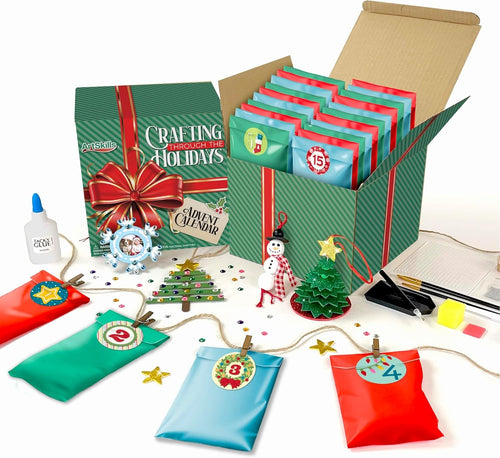 MerryCrafts 25 Day Premium Christmas Crafts Advent Calendar