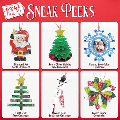 MerryCrafts 25 Day Premium Christmas Crafts Advent Calendar